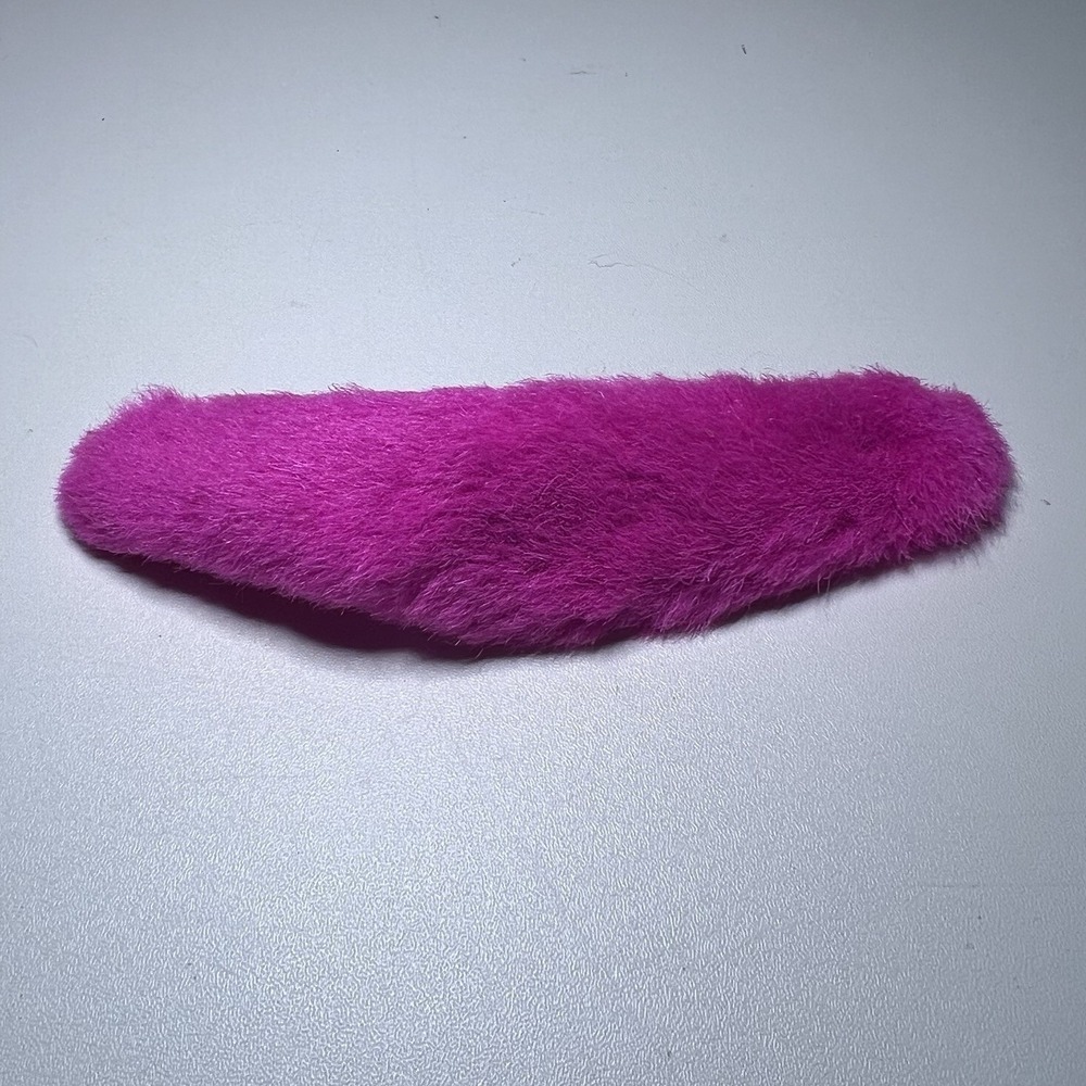 Vintage Barbie Doll Fashion Pink Magenta Fur Stole Wrap